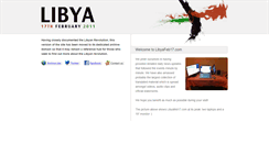Desktop Screenshot of libyafeb17.com